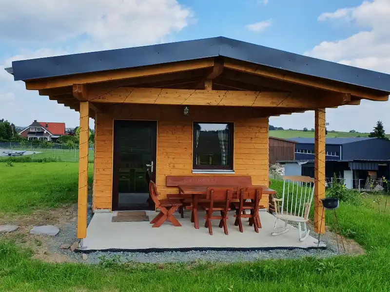 Errichtung einer Block-/Gemeinschaftshütte