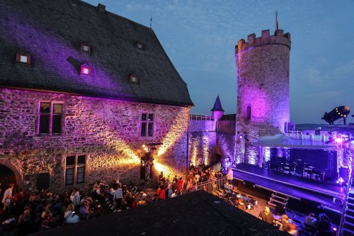 Infrastruktur für die Schlossfestspiele Biedenkopf