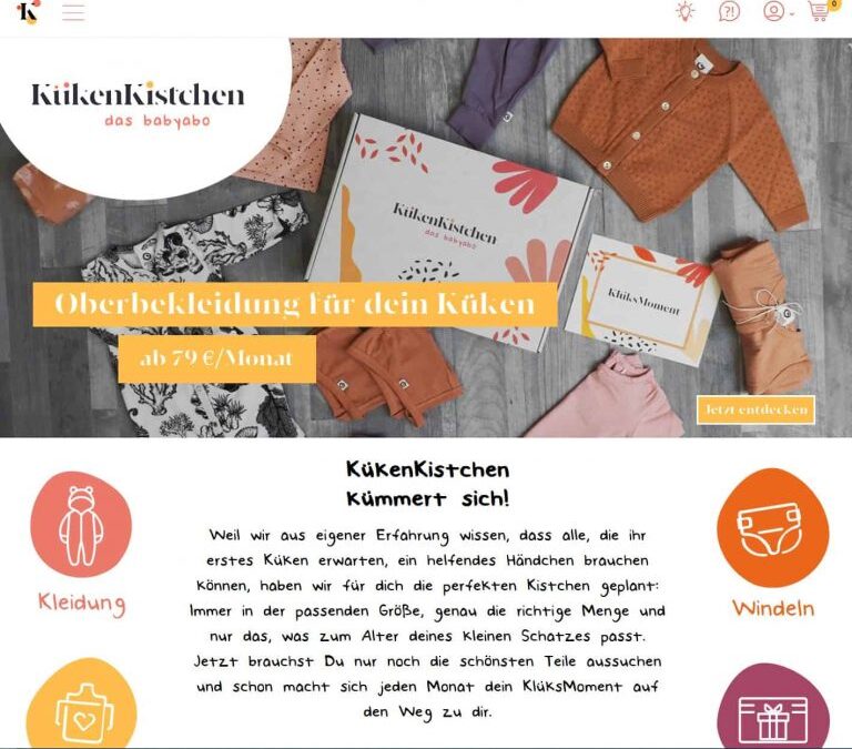Existenzgründung B. Freibert Online-Shop „Kükenkistchen“