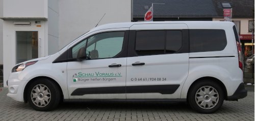 Transporter für Bürger- und Nachbarschaftshilfe Biedenkopf-Wallau